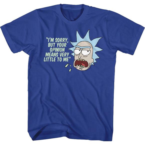 Your Opinion Rick And Morty Tshirt - Picture 1 of 4
